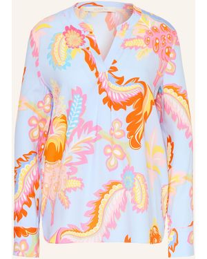 Herzen's Blusenshirt aus Seide - Orange
