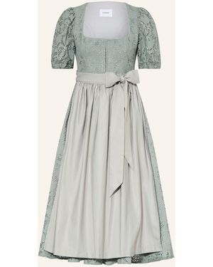LIMBERRY Dirndl MAEVA mit Lochspitze - Grau