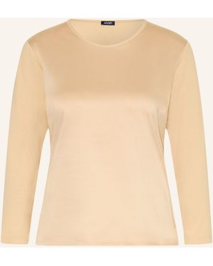 Joop! Shirt TAMINA im Materialmix mit 3/4-Arm - Natur