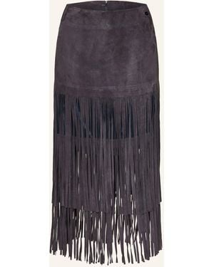 Marc Cain Lederrock - Blau