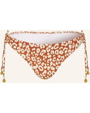 LIDEA® Triangel-Bikini-Slip GILDED WILD mit Glitzergarn - Natur