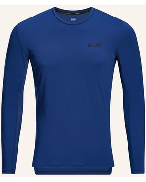 Cep Laufshirt THE RUN LONG SLEEVE - Blau
