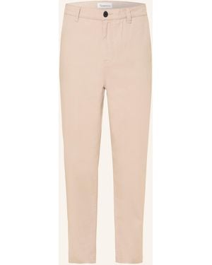 Knowledge Cotton Hose TIM Straight Fit - Natur