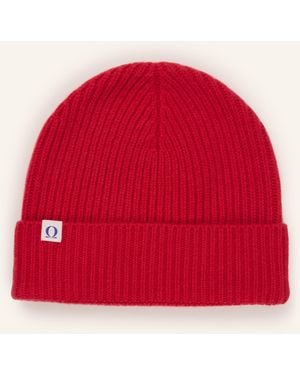 PUR SCHOEN Cashmere-Mütze - Rot