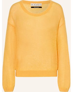 10Days Pullover mit Alpaka - Gelb