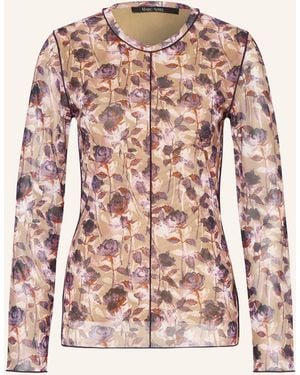 MARC AUREL Longsleeve aus Mesh - Pink