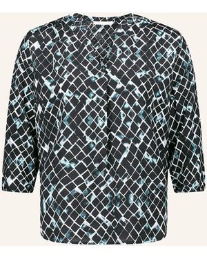 BETTY&CO Blusenshirt mit 3/4-Arm - Schwarz