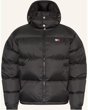 Tommy Hilfiger Daunenjacke ALASKA mit abnehmbarer Kapuze - Schwarz