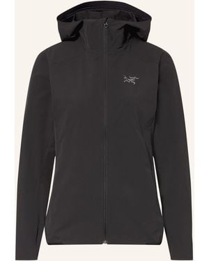 Arc'teryx ARC'TERYX Softshell-Jacke GAMMA LIGHTWEIGHT HOODY - Schwarz