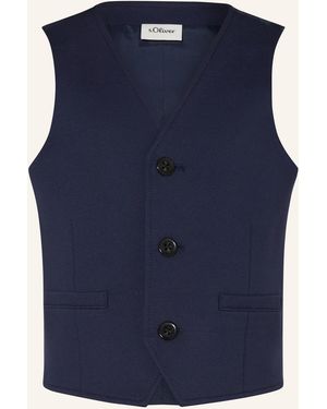 s.Oliver RED Weste - Blau