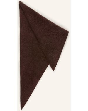 Soft Goat Dreieckstuch aus Cashmere - Braun