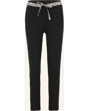 FROGBOX Hose im Jogging-Stil - Schwarz