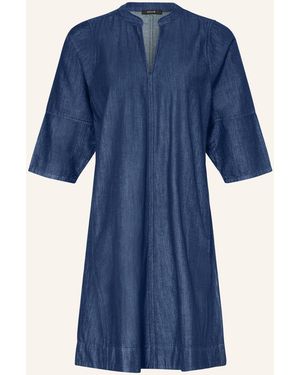 Opus Jeanskleid WONEMA mit 3/4-Arm - Blau
