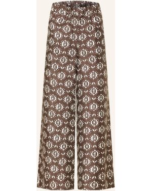 Weekend by Maxmara Marlenehose TORTONA aus Seide - Natur