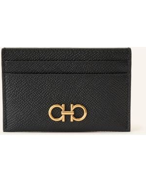 Ferragamo Kartenetui THE GANCINI - Schwarz