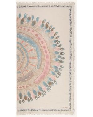 Hemisphere Tuch mit Cashmere - Natur
