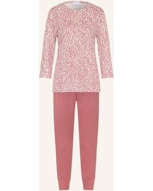 Mey Schlafanzug Serie SLEEPY LEO mit 3/4-Arm - Pink
