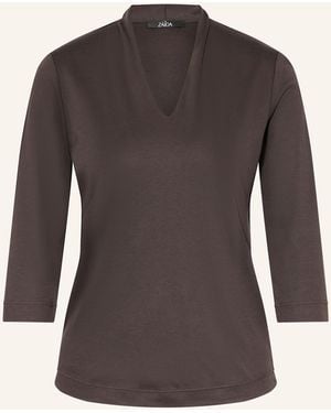 ZAÍDA T-Shirt mit 3/4-Arm - Grau