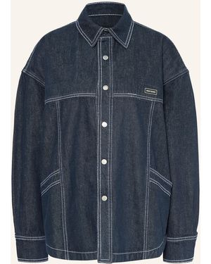 WRSTBHVR Jeans-Overshirt LEANDRA - Blau