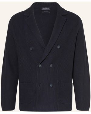 STROKESMAN'S Stricksakko Regular Fit - Blau