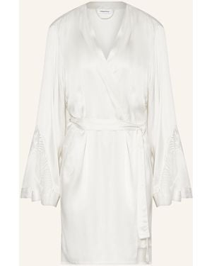 Chantelle Damen-Kimono LEGEND aus Satin - Natur