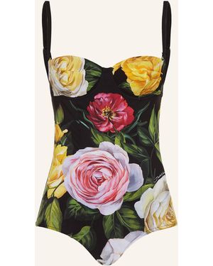 Dolce & Gabbana Bügel-Badeanzug - Rot