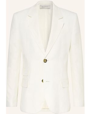 Ami Paris Sakko Regular Fit mit Leinen - Natur