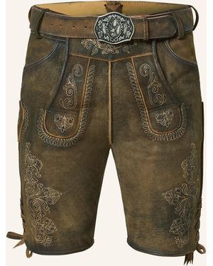 HIRSCHER Trachten-Lederhose KUFSTEIN - Grün