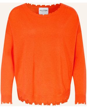 Kujten Cashmere-Pullover MELAH - Orange