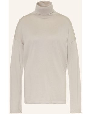 Gauchère Rollkragenpullover aus Wolle - Natur