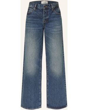 FRAME Wide Leg Jeans THE LOWKEY - Blau