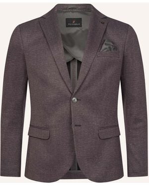 Zuitable Anzugssakko DINICK Slim Fit aus Jersey - Lila