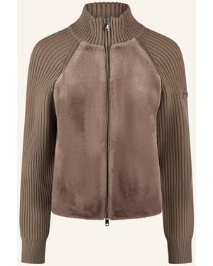Moose Knuckles Sweatjacke JUNCTION - Braun
