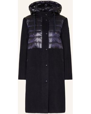 Bogner Daunenmantel ISY-D4 im Materialmix - Blau