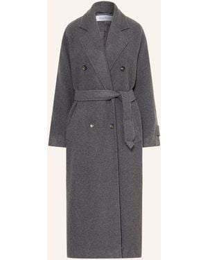 Max Mara Mantel CADMIO mit Cashmere - Grau