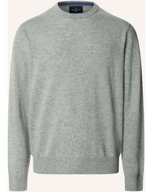 Hackett Pullover MERINO CASH MIX CREW - Grau