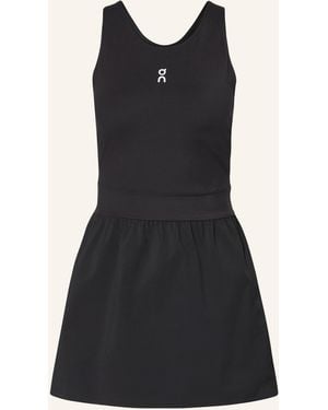 On Shoes Tenniskleid COURT DRESS SPLIT - Schwarz