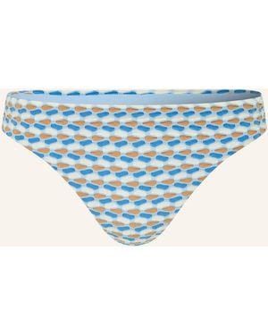 Seafolly Basic-Bikini-Hose MALA - Blau