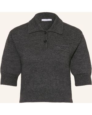 Givenchy Strick-Poloshirt - Grau