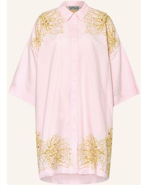 Essentiel Antwerp Hemdblusenkleid HONTANA mit Pailletten - Pink