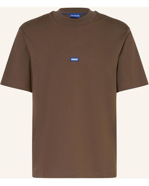 HUGO T-Shirt NIEROS - Braun