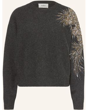 Ba&sh Pullover CHORSE mit Cashmere und Pailletten - Schwarz