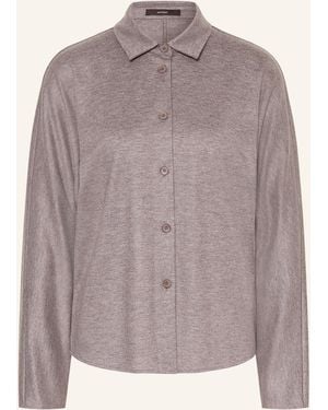 Windsor. Hemdbluse aus Jersey - Grau