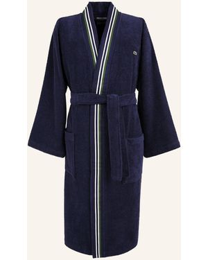 Lacoste Bademantel LCLUB - Blau