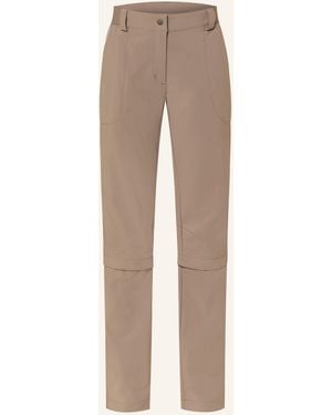 Vaude Zipp-off-Hose FARLEY STRETCH CAPRI - Natur