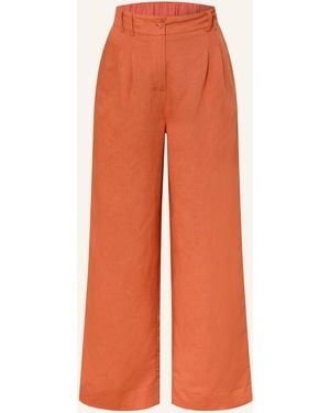 Phase Eight Marlenehose LOTTIE mit Leinen - Orange