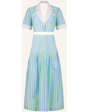 Helene Galwas Midikleid KATINKA - Blau