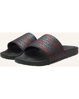 HUGO Sandalen TIMEIN_SLID_LGAO - Schwarz