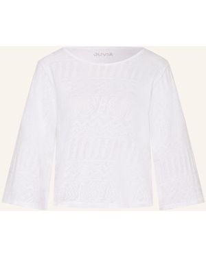 Juvia Pullover THERESA mit 3/4-Arm - Natur