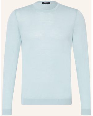 Maerz Pullover aus Merinowolle - Blau